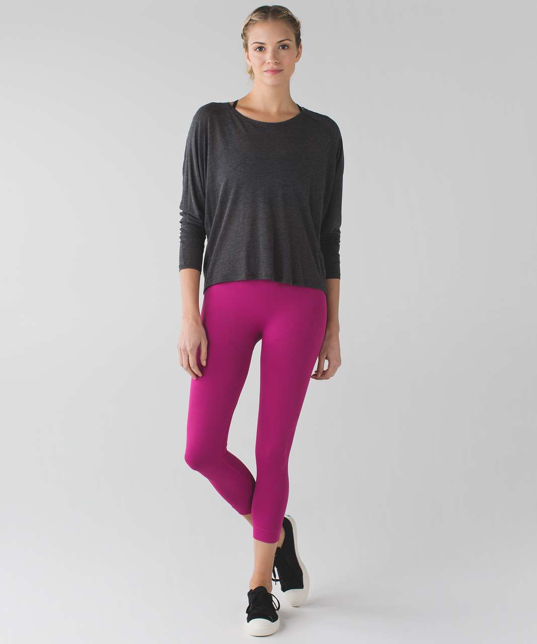 Lululemon Zone In Tight - Cranberry - lulu fanatics