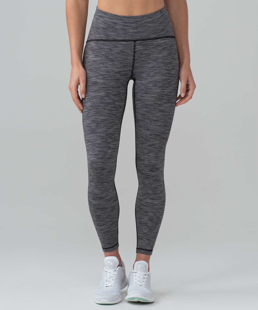 Lululemon Train Times 7/8 Pant (25" ) - Wee Are From Space Black Slate