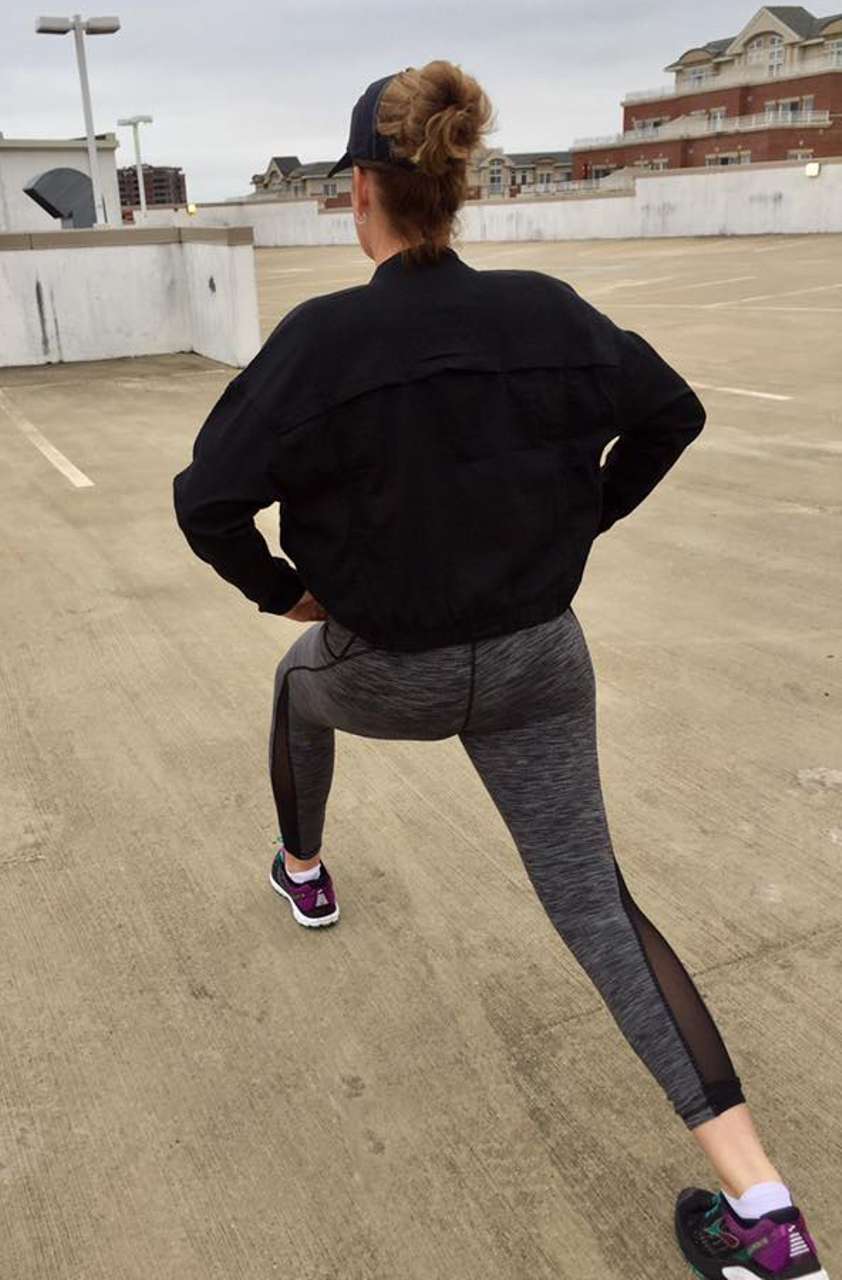 Space Time Workout Gym Leggings in Black