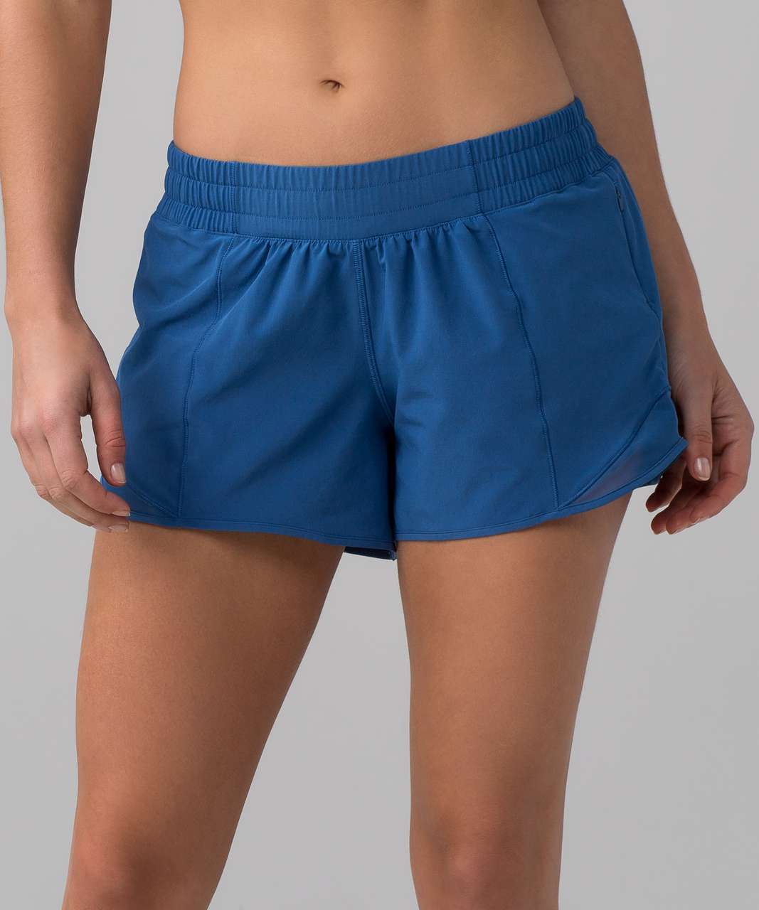 Stylish Lululemon Royal Blue Hotty Hot Short - Size 4