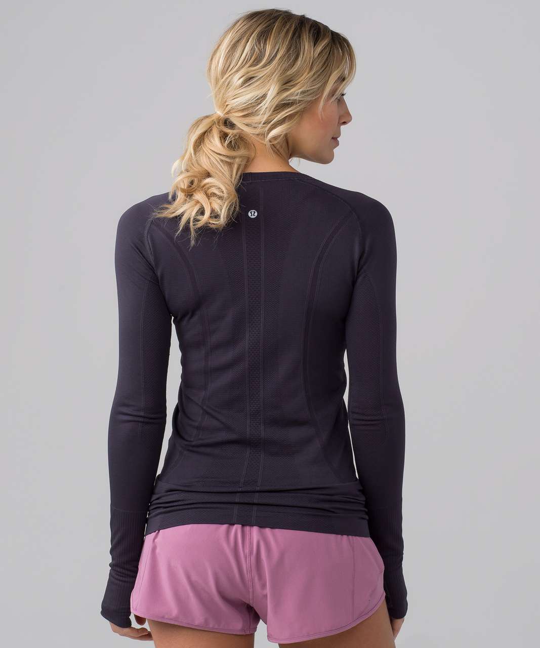 Lululemon Swiftly Tech Long Sleeve Crew - Boysenberry / Boysenberry