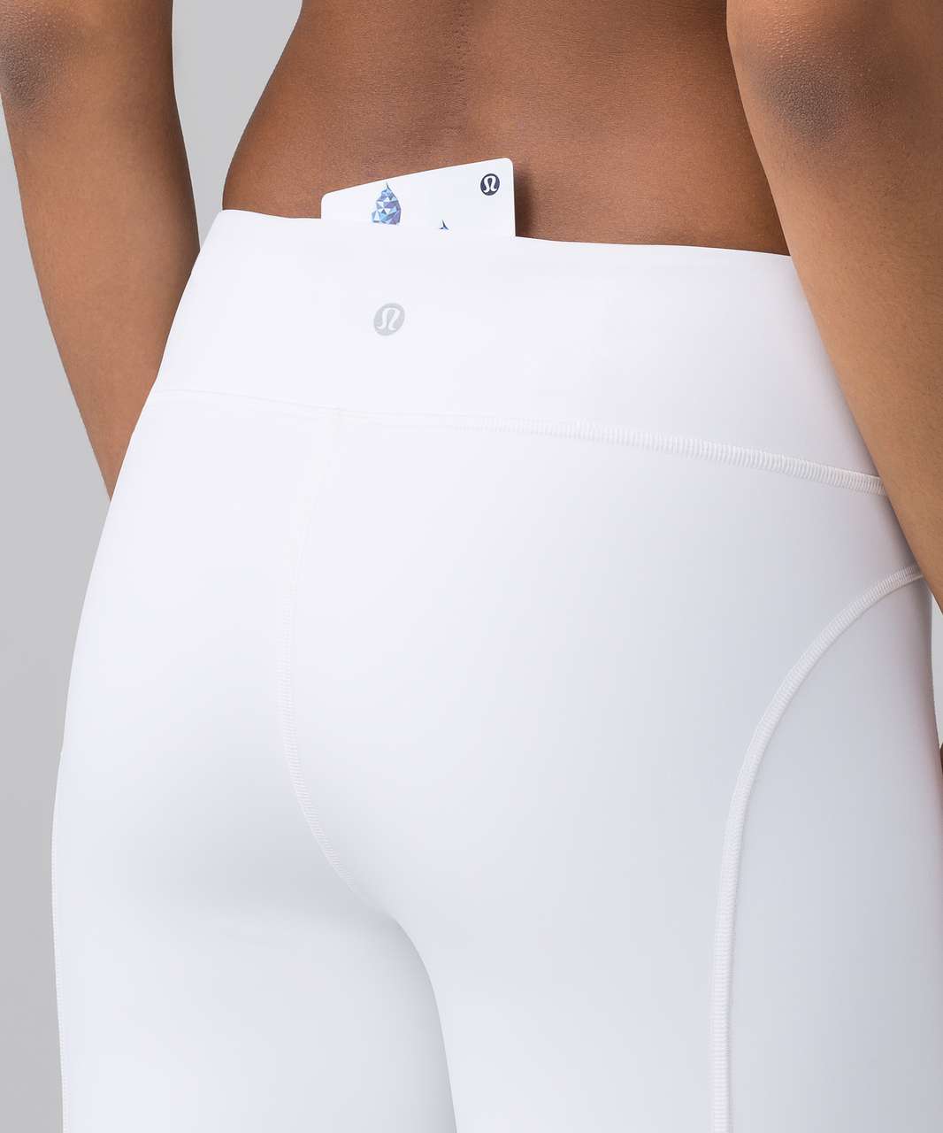 Lululemon Twist & Train Crop (19") - White