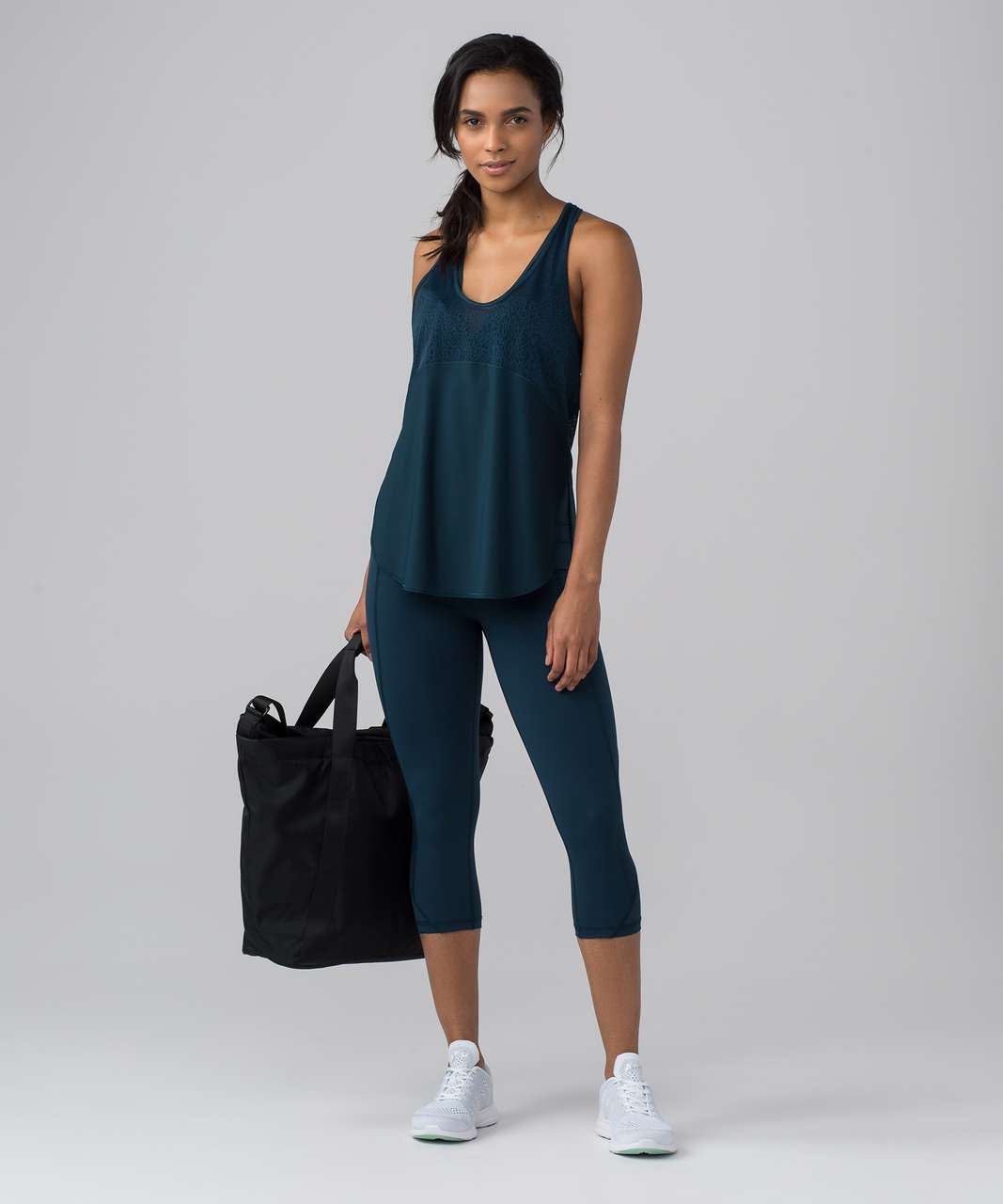 Lululemon Twist & Train Tank - Jaded - lulu fanatics