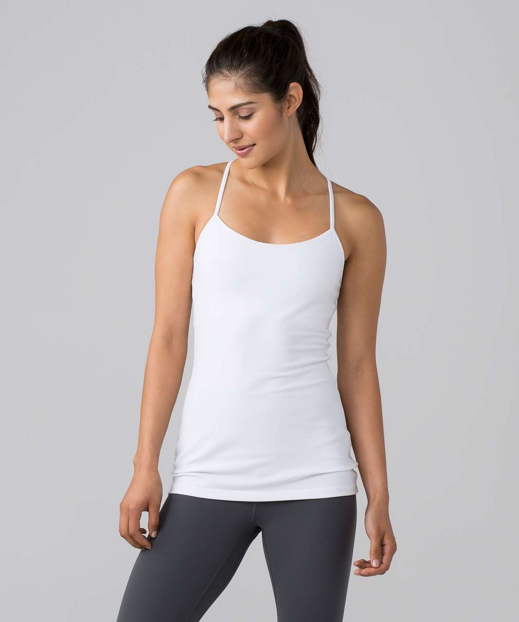 Lululemon Power Pose Tank *Light Support For A/B Cup - White