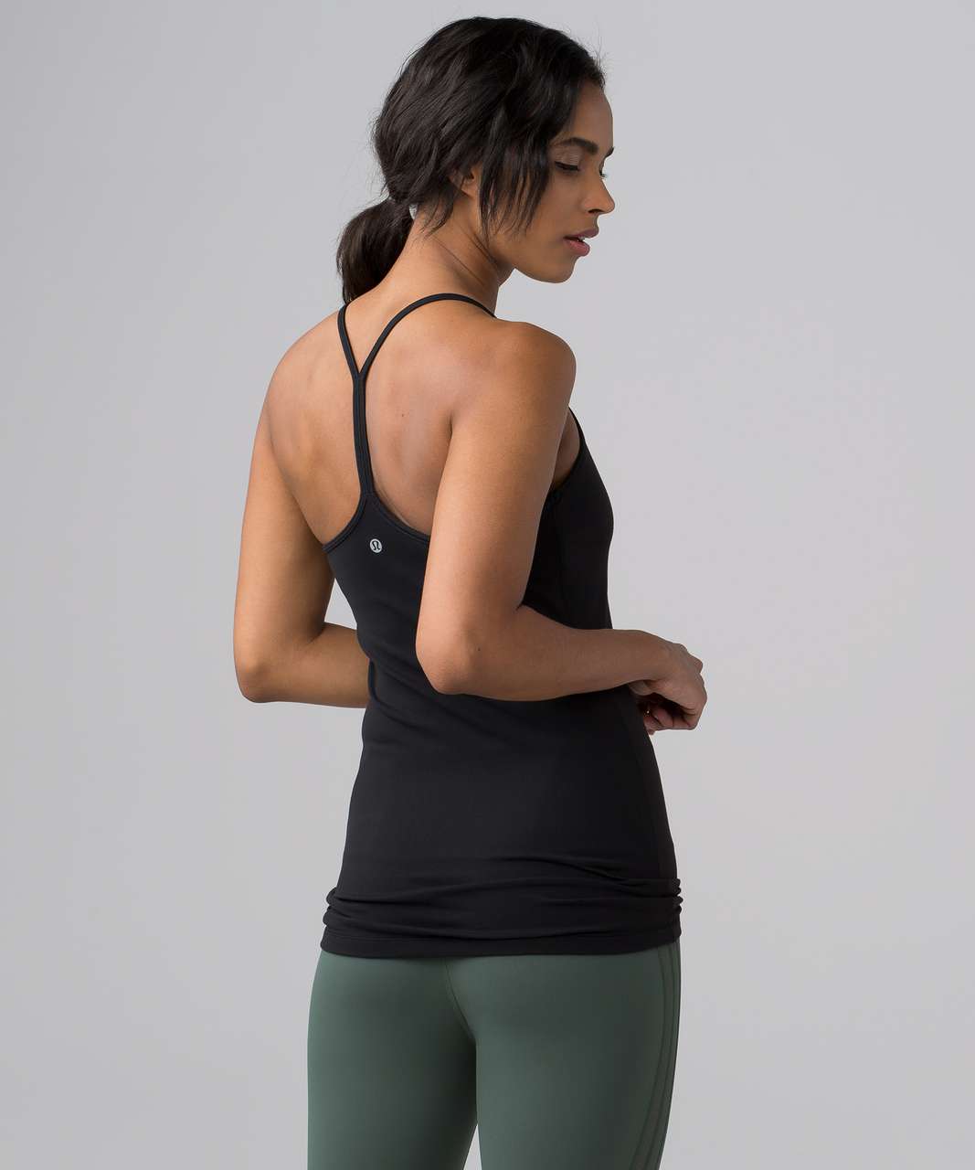 Lululemon Wake & Flow Camisole - Black - lulu fanatics