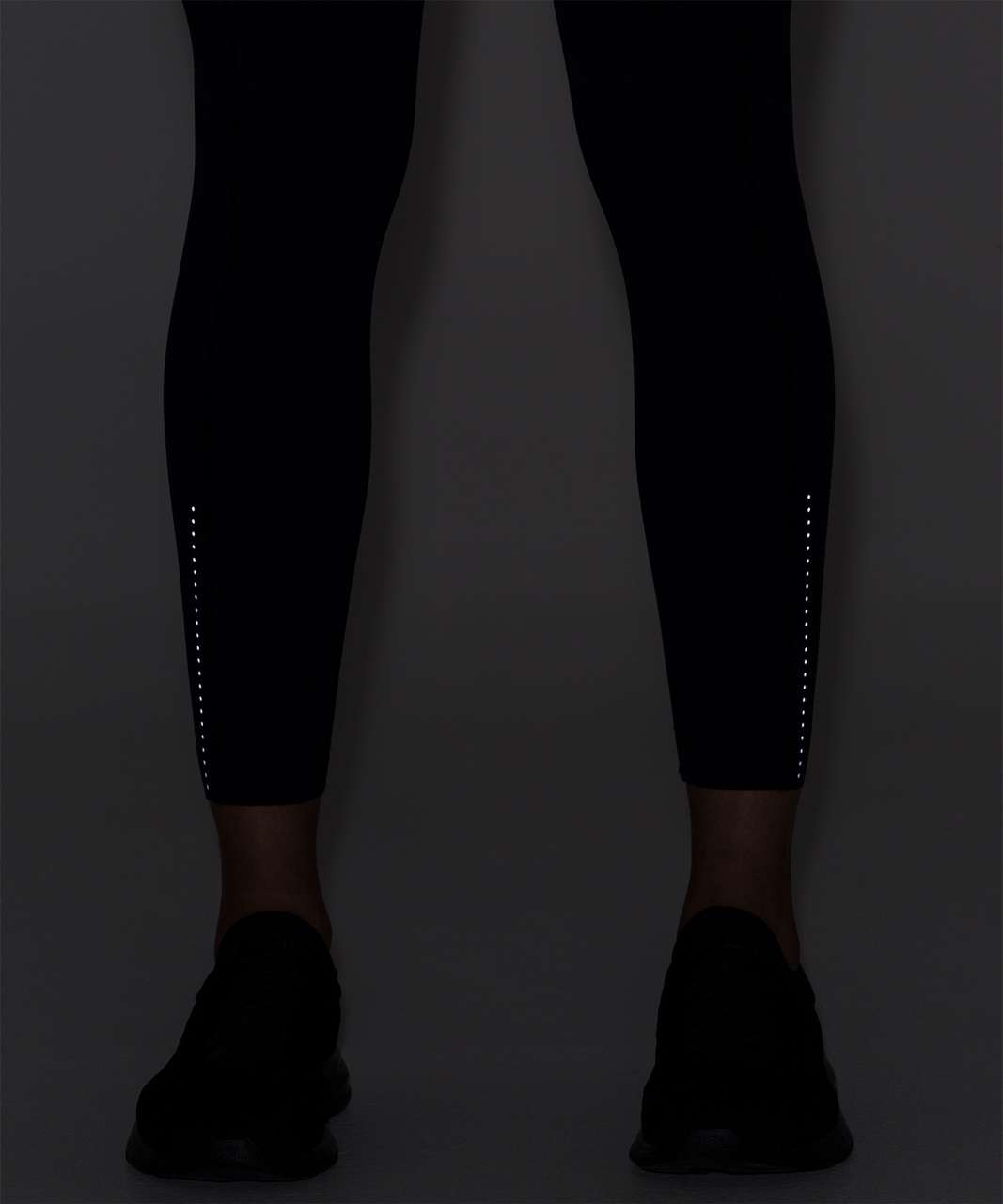 Lululemon Fast Free 7/8 Tight II *Nulux 25 Reflective Black Leggings Size:  2