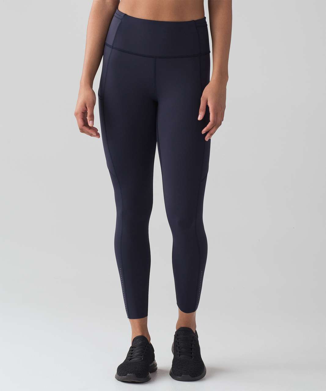 lululemon athletica, Pants & Jumpsuits, Lululemon Fast Free 78 Tight Ii  Nulux 25 Activewear Run Leggings Black 4