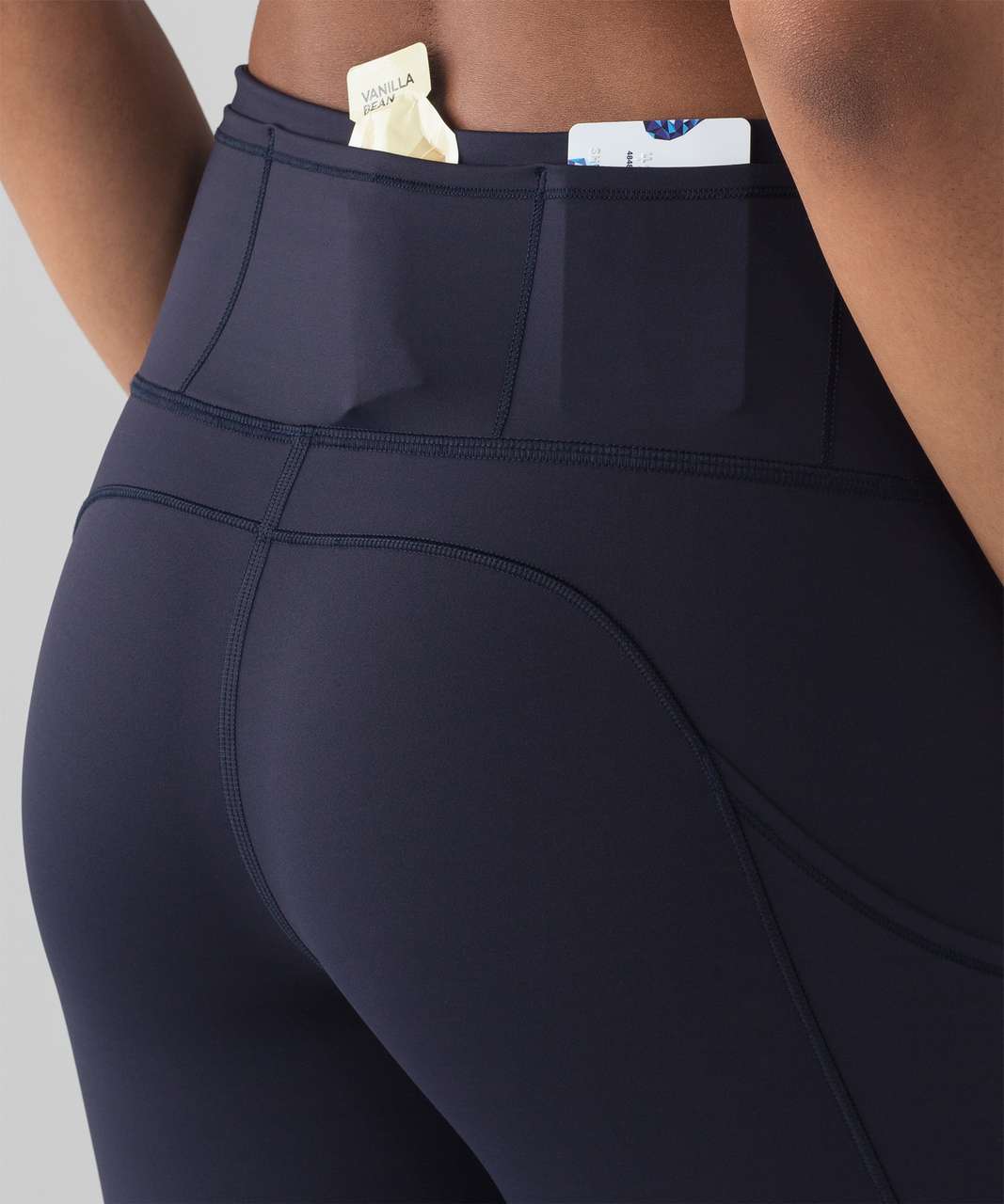 Lululemon Fast & Free 7/8 Tight II *Nulux 25" - Midnight Navy