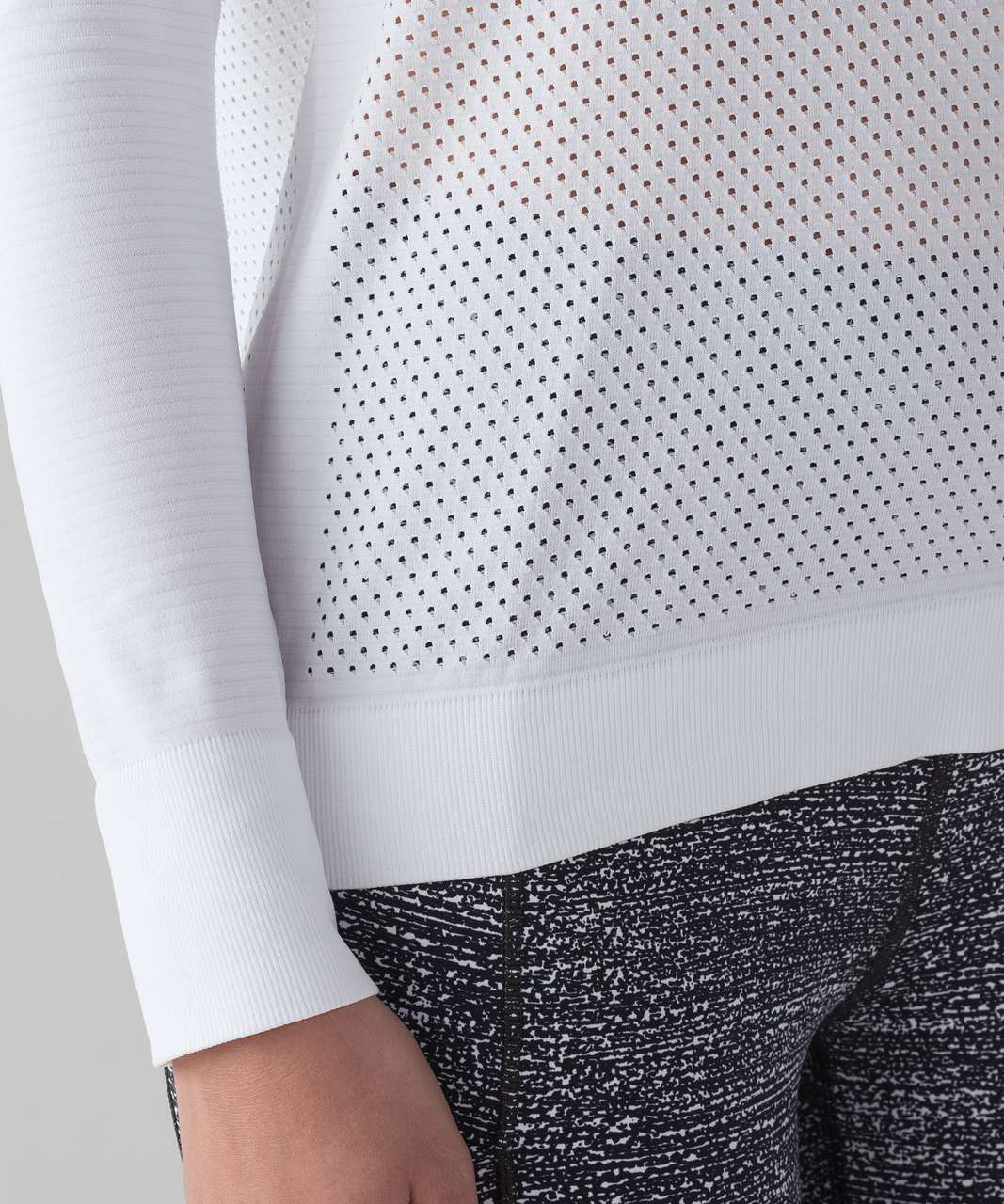 Lululemon Breeze By Long Sleeve - White / White