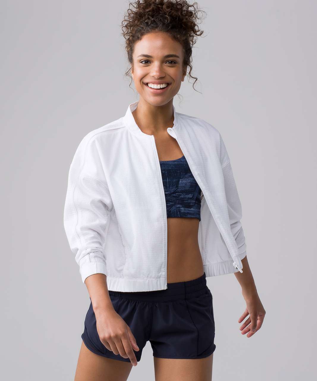 lululemon womens bomber jacket