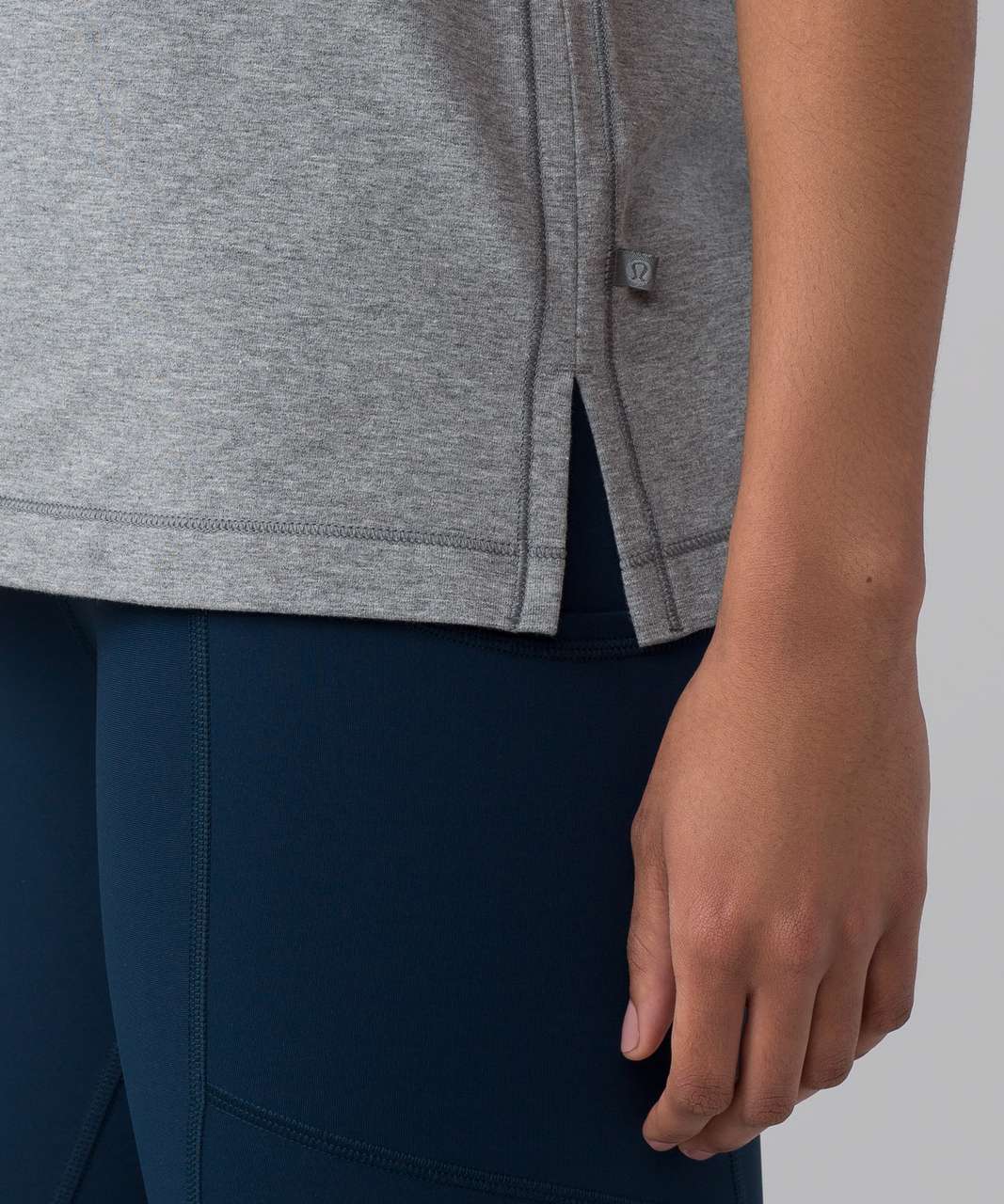 Lululemon Space Tee - Heathered Medium Grey