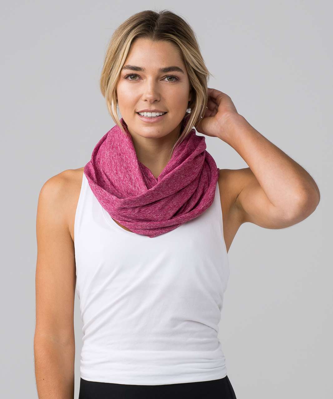 Lululemon Vinyasa Scarf (Rulu) - Heathered Berry Rumble