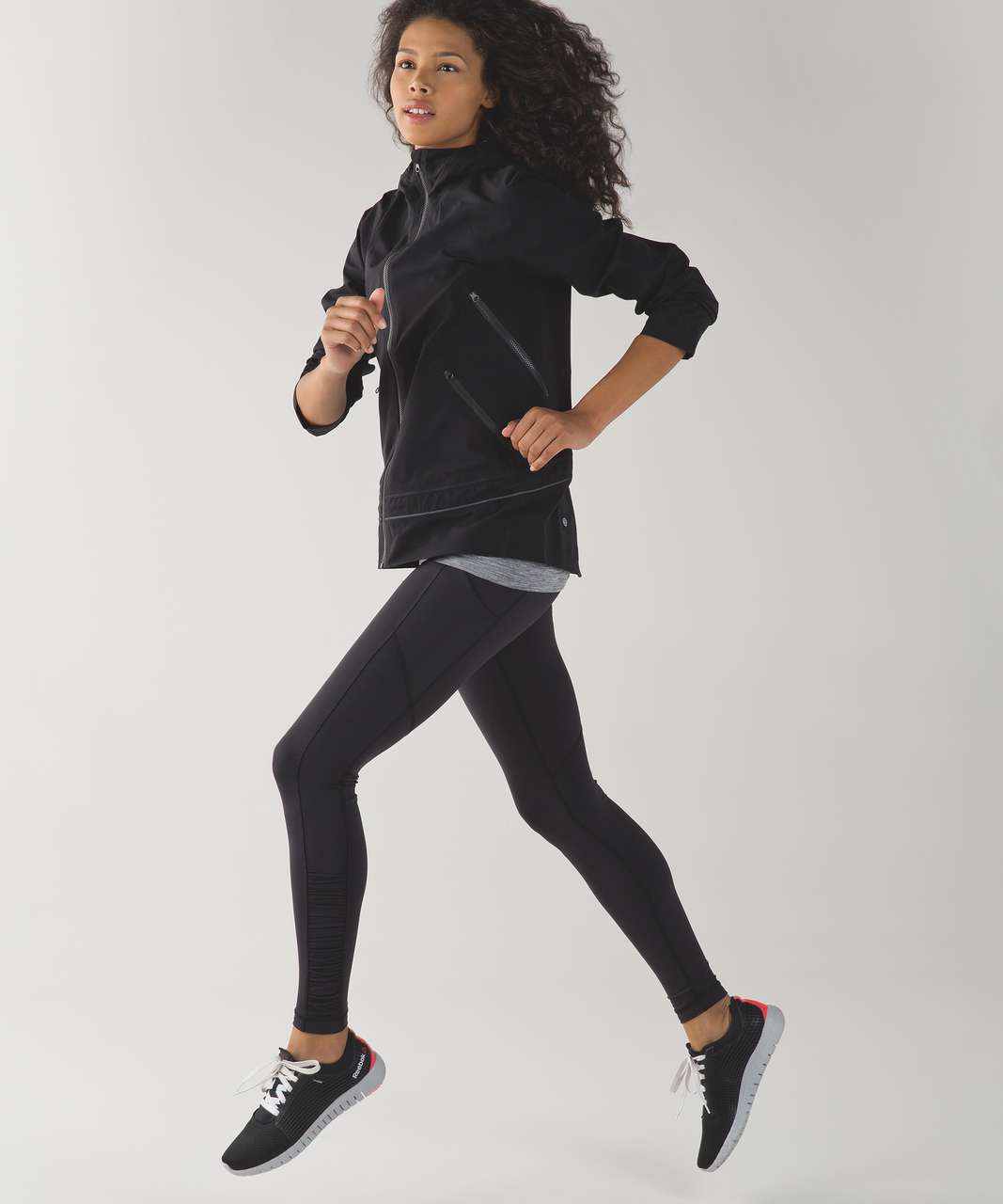 Lululemon Aint No Rain Jacket - Black - lulu fanatics