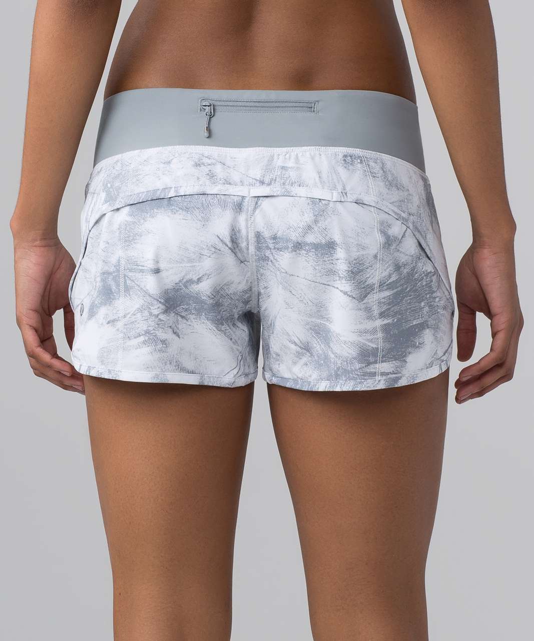 lululemon white speed shorts