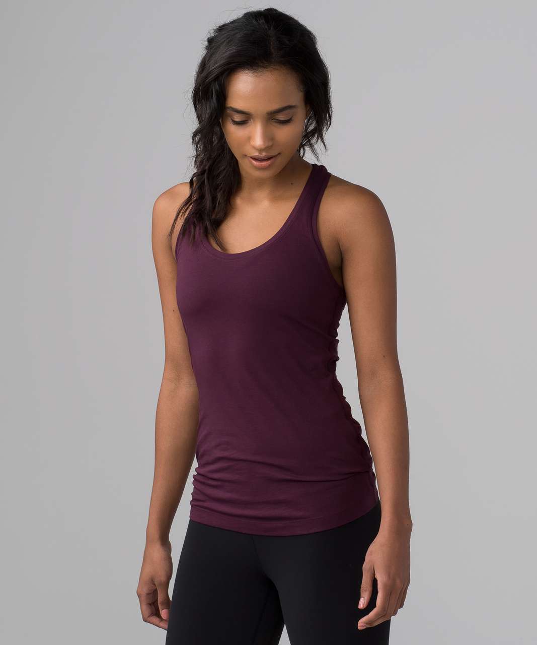 Lululemon Cool Racerback - Black - lulu fanatics