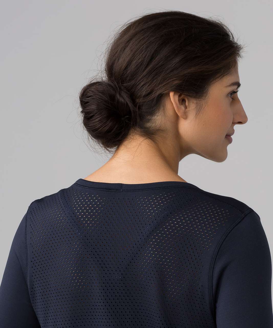 Lululemon Breeze By Long Sleeve - Midnight Navy / Midnight Navy