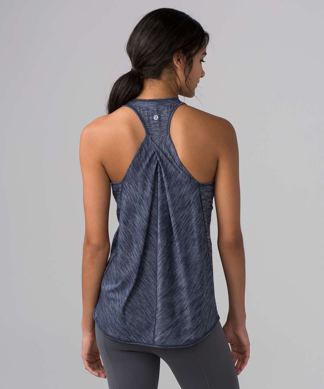 Lululemon Essential Tank - Heathered Deep Navy