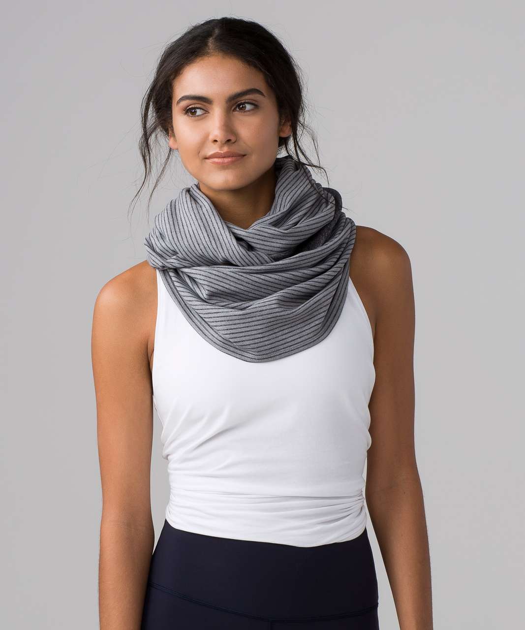 lululemon button scarf