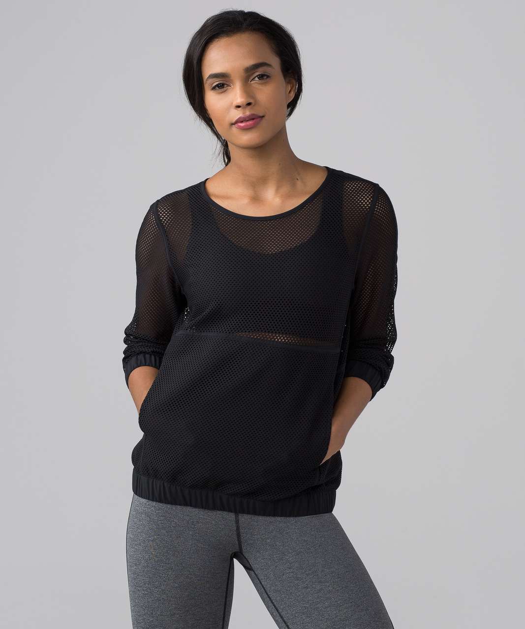 lululemon mesh shirt