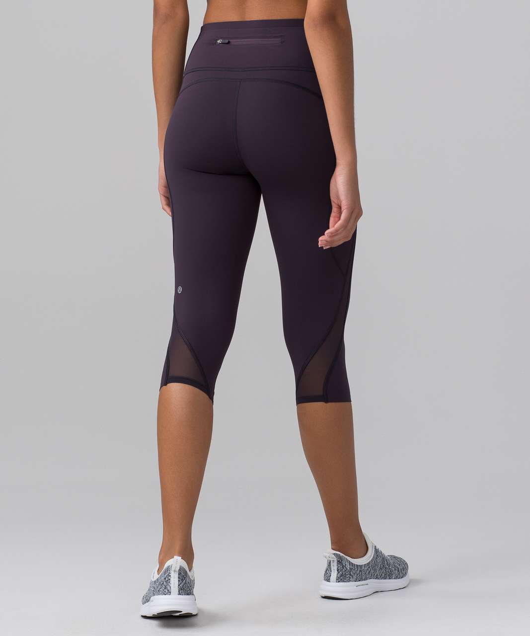 Lululemon Pace Perfect Crop (17") - Boysenberry