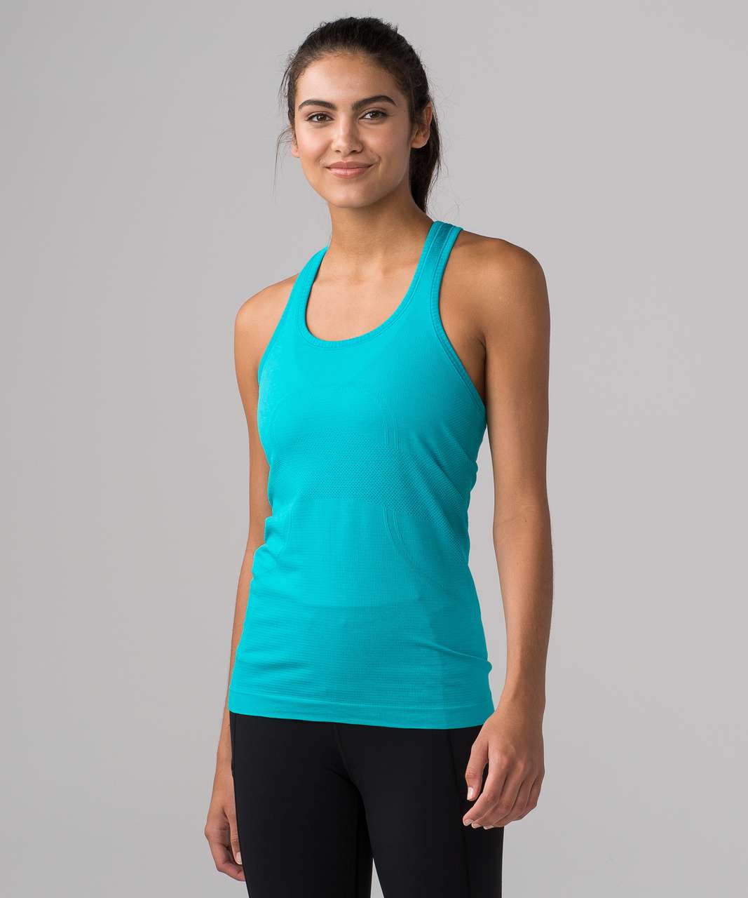 Lululemon Swiftly Tech Racerback - Bleacher Blue / Bleacher Blue