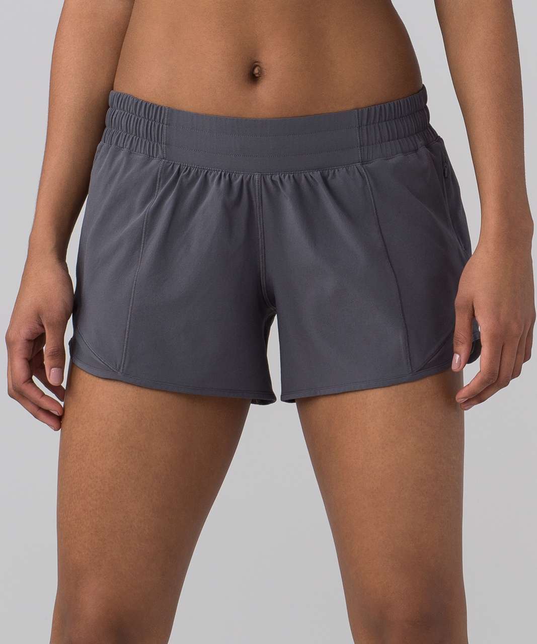 Lululemon Hotty Hot Short II (Long 4") - Dark Carbon