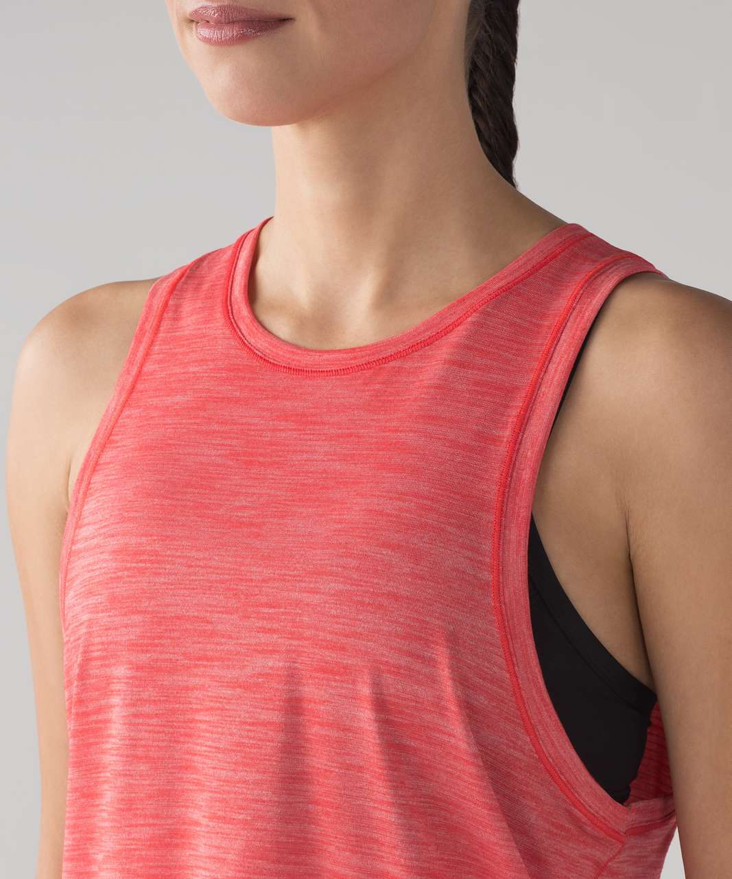 Lululemon Squad Goals Tank - Heathered Alarming