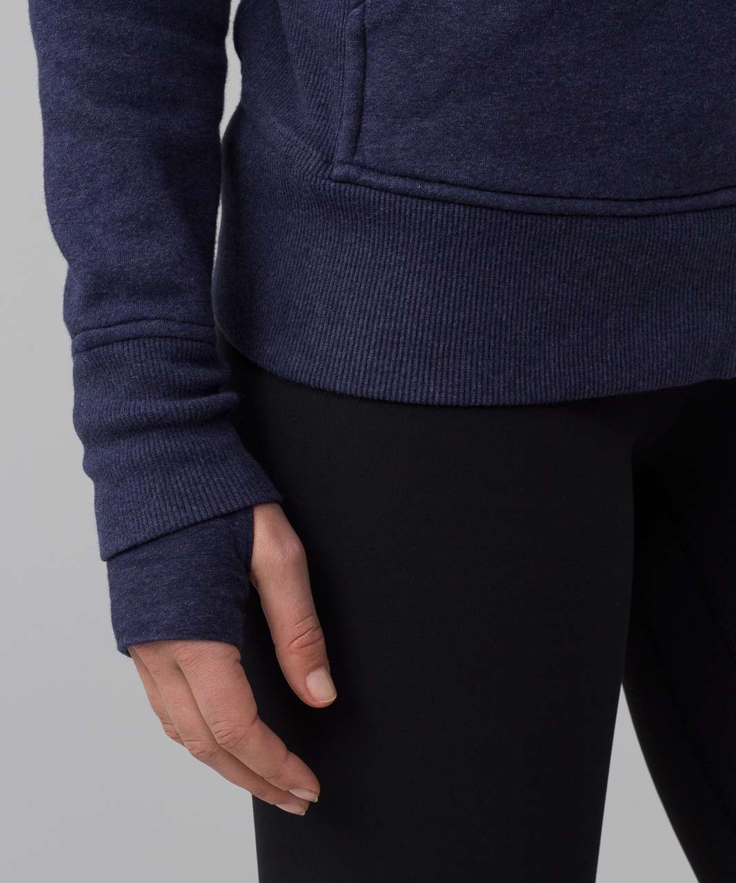 Lululemon Scuba Hoodie III (Storage) - Heathered Deep Indigo