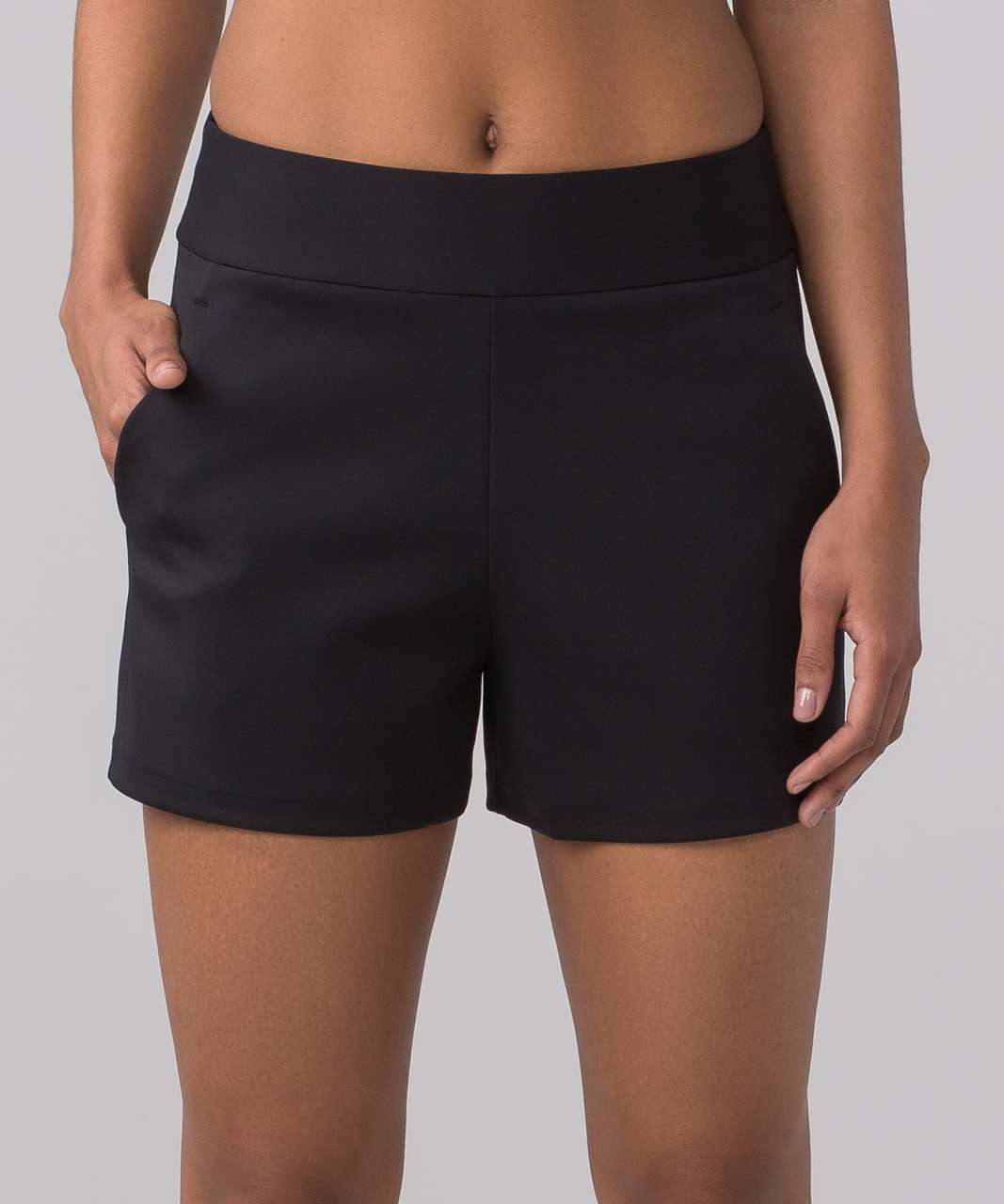 Lululemon Shaped Short (Solid 3") - Black