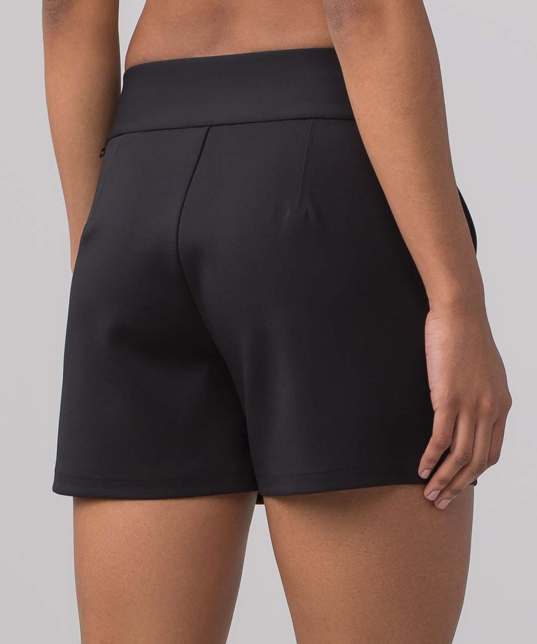 Lululemon Athletica Solid Black Athletic Shorts Size 2 (Tall) - 37% off