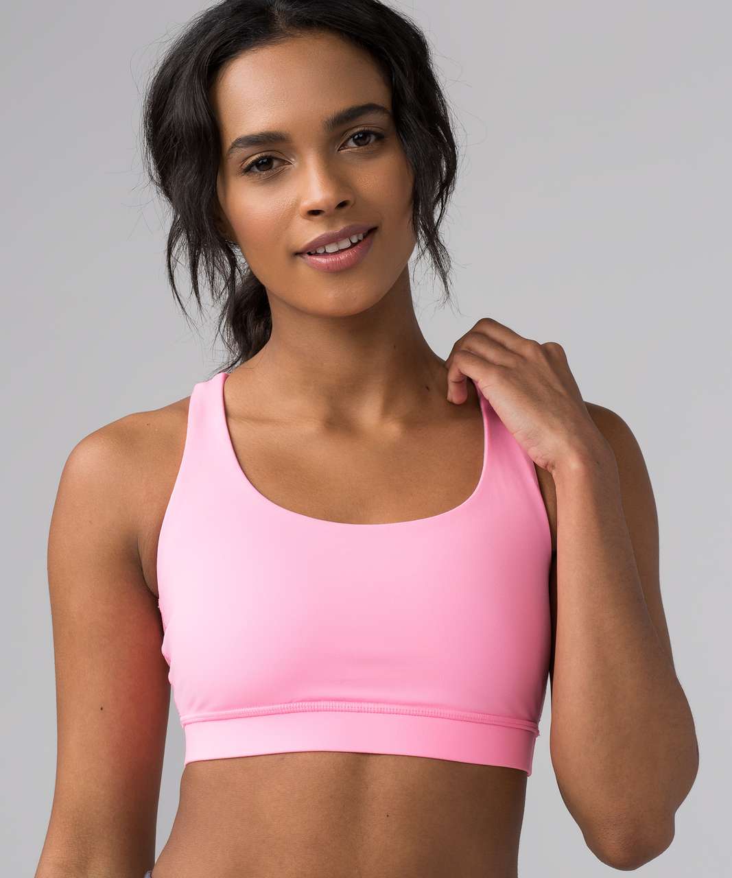 Lululemon Energy Bra - Pink Shell - lulu fanatics