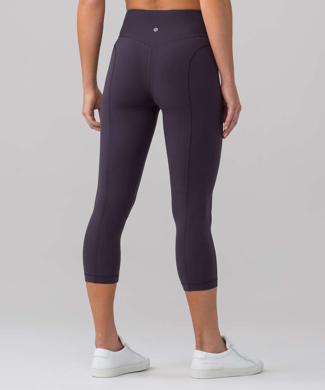 Lululemon Pushing Limits Crop (Nulu 21") - Boysenberry