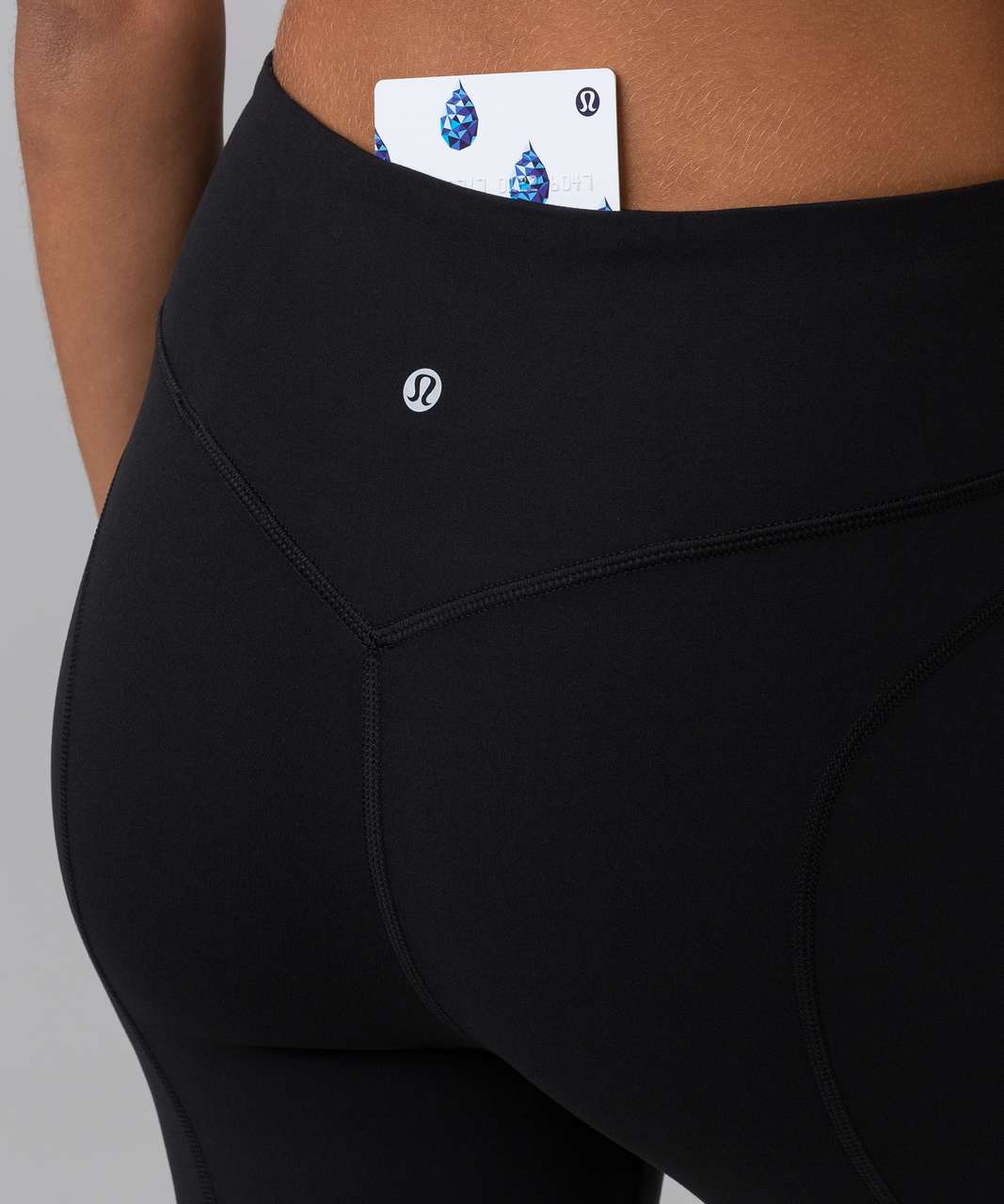 Lululemon Pushing Limits Crop (Nulu 21) - Black - lulu fanatics