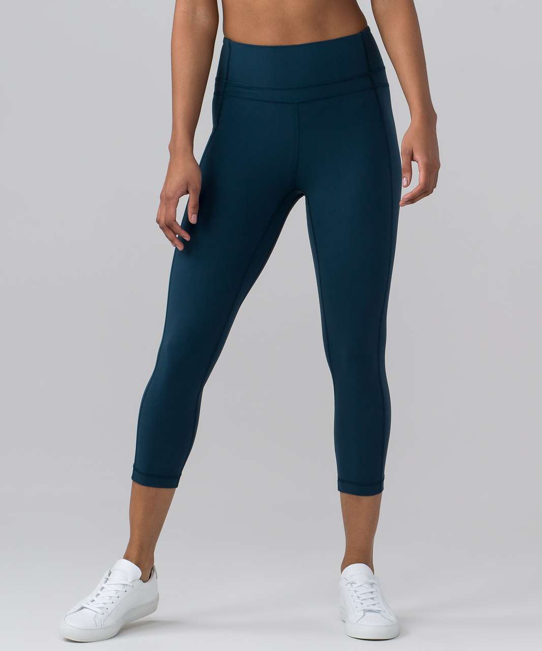 Lululemon Pushing Limits Crop (Nulu 21") - Jaded