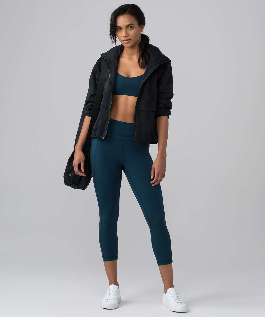 Lululemon Pushing Limits Crop (Nulu 21) - Jaded - lulu fanatics