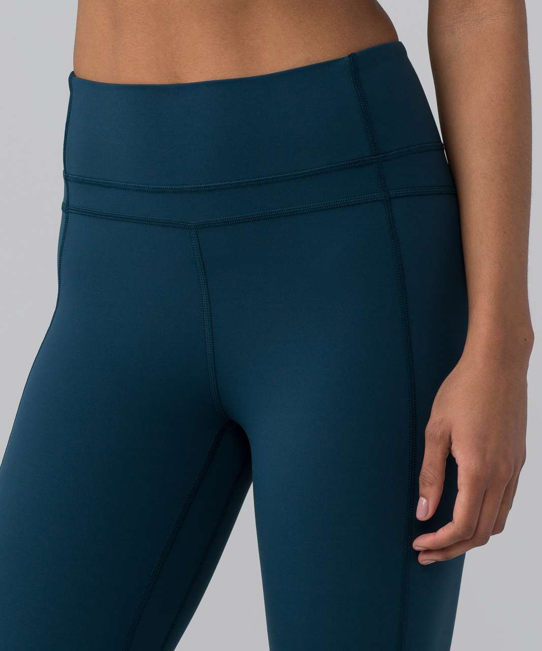 Lululemon Pushing Limits Crop (Nulu 21") - Jaded