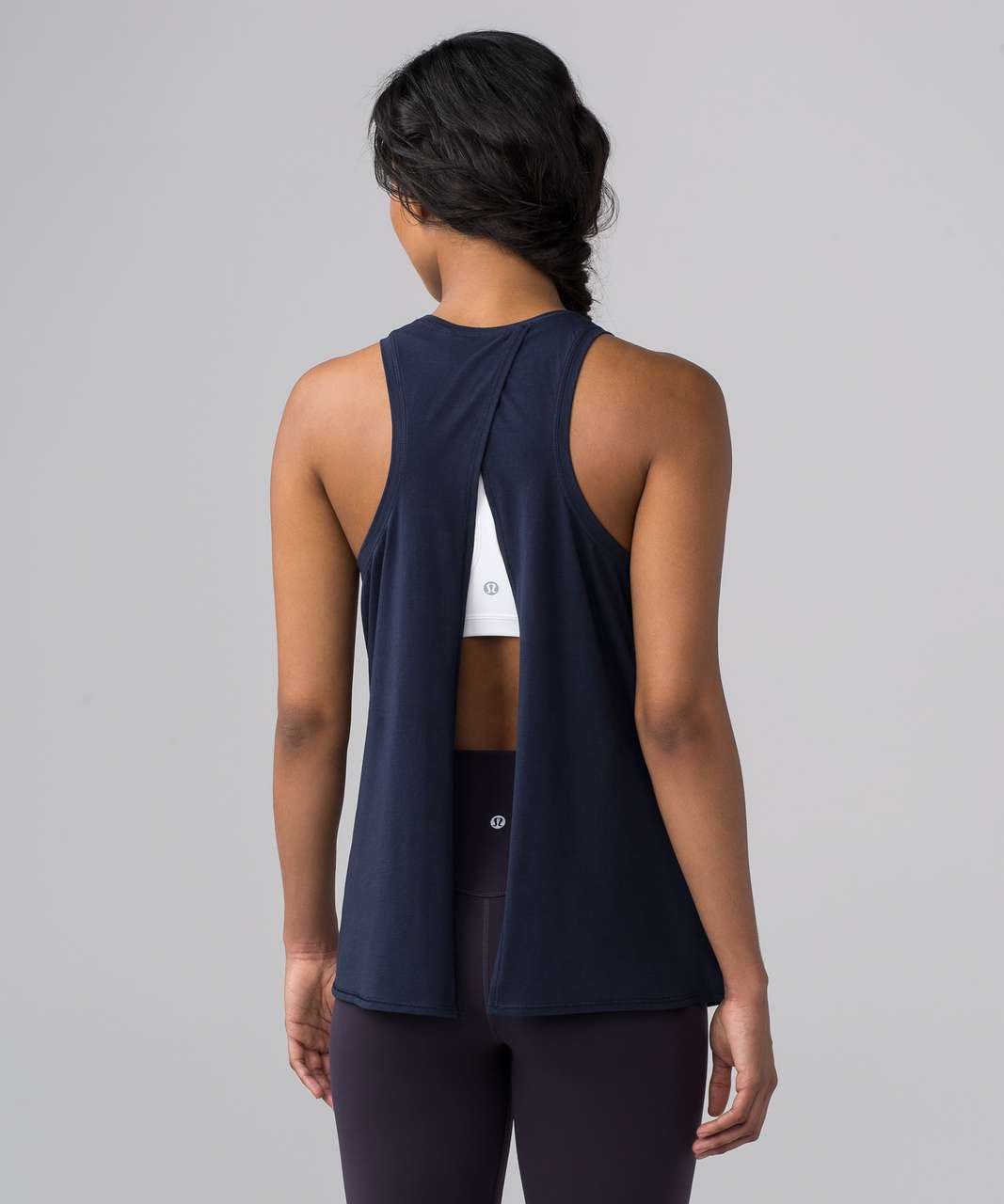 Lululemon All Tied Up Tank Top - Blue Linen - lulu fanatics