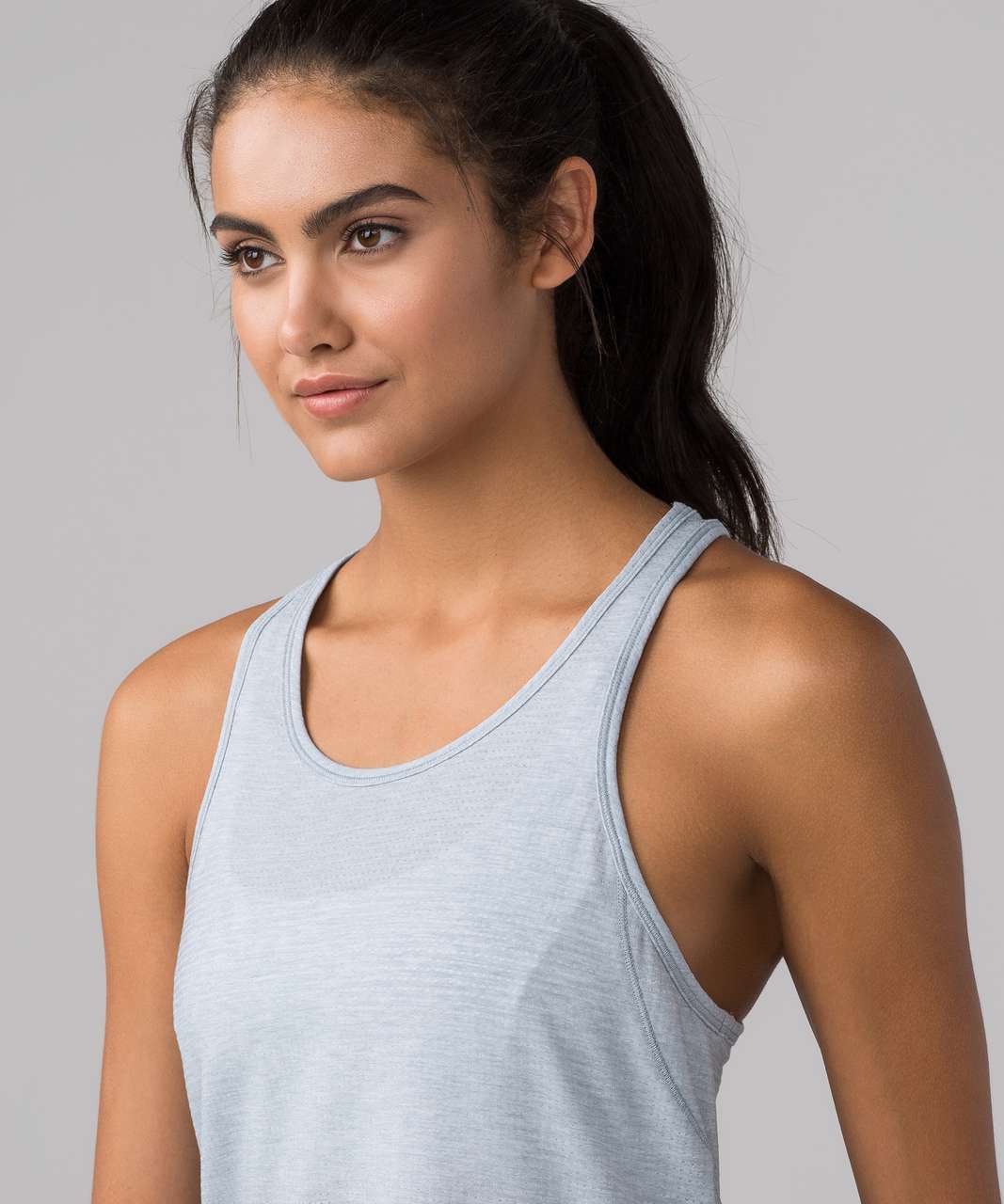 Lululemon Long Distance Tank - Heathered Hail / Hail