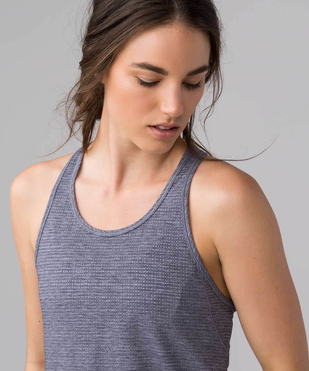 Lululemon Long Distance Tank - Heathered Boysenberry / Boysenberry