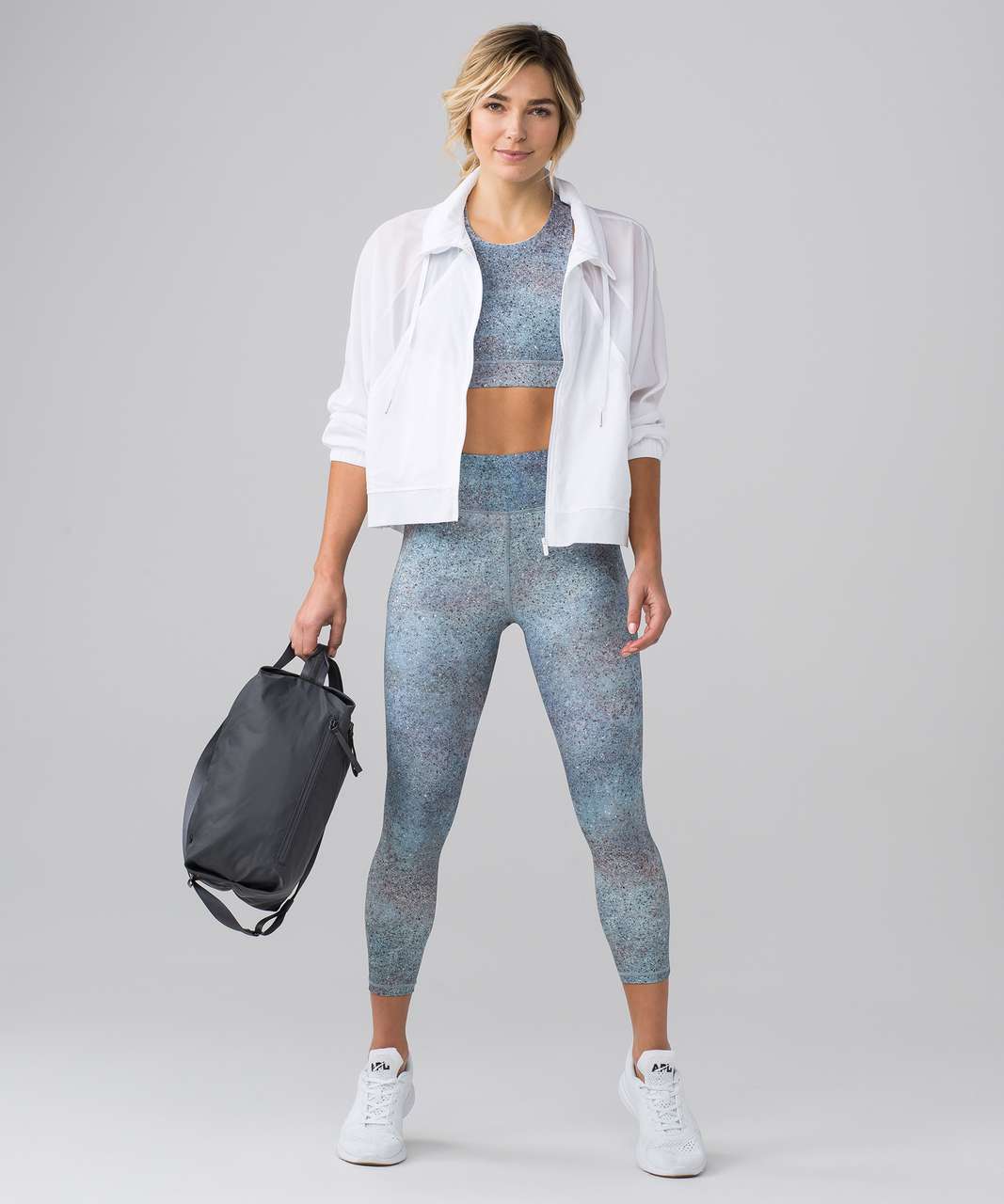 Lululemon Final Lap Crop (23) - Summer Haze Multi - lulu fanatics