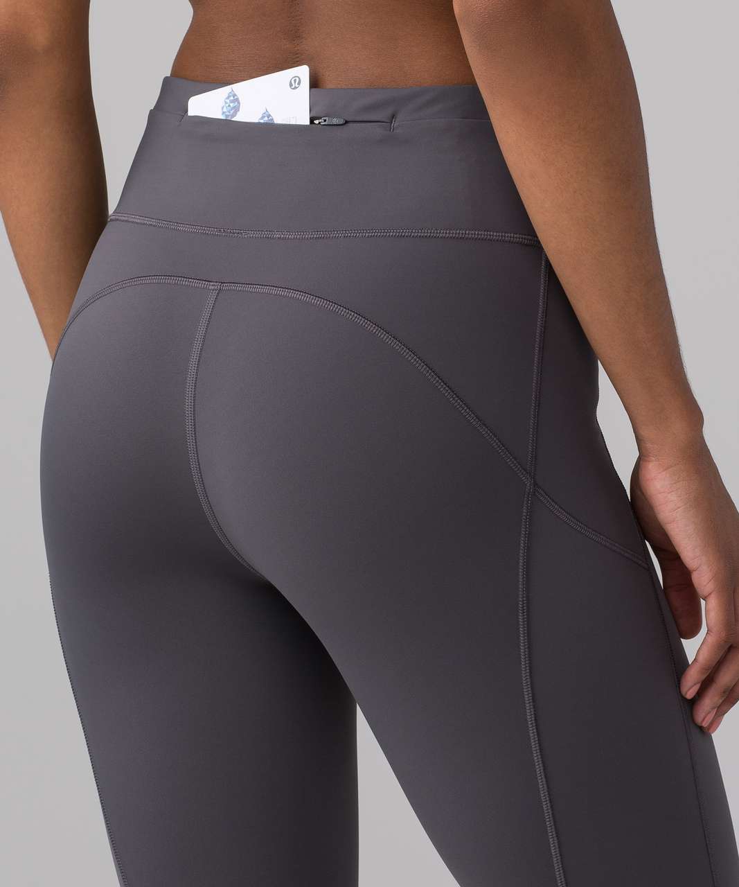 Lululemon Final Lap Crop *23" - Dark Carbon