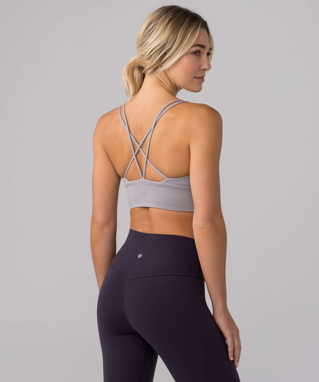 Lululemon Pushing Limits Sports Bra Black Size 8 - $40 - From Alexandra