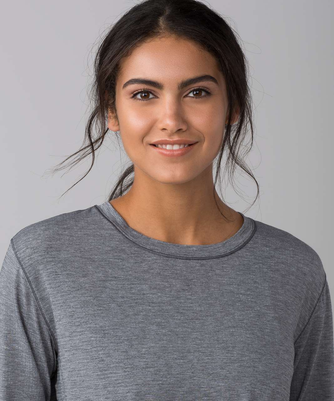 Lululemon Pushing Limits Long Sleeve Crop Top Size 10,12