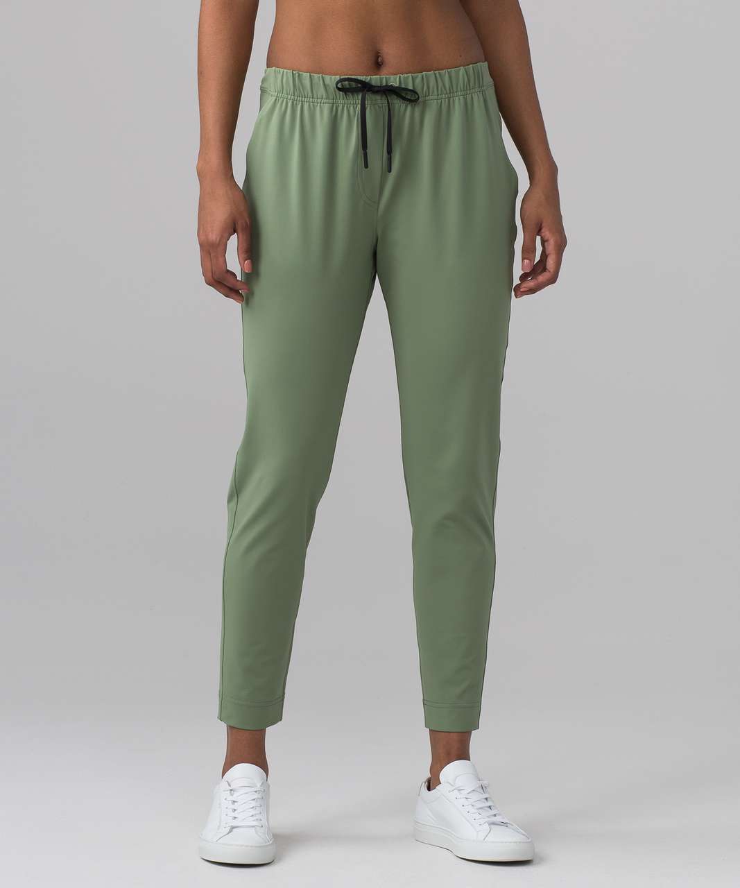 Lululemon Jet Crop (Slim) - Heathered Slate (First Release) - lulu fanatics