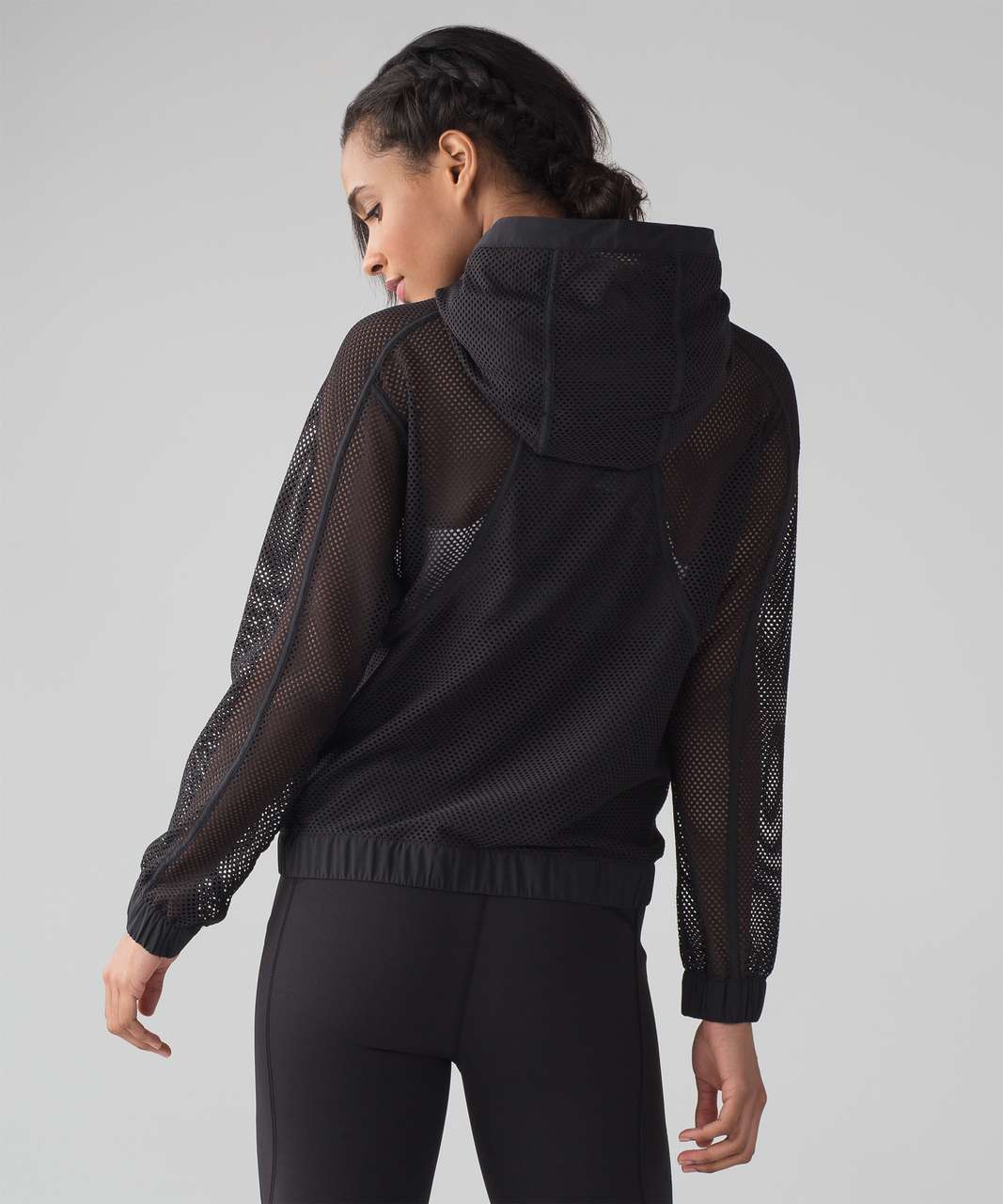 Lululemon Mesh on Mesh Jacket - Black