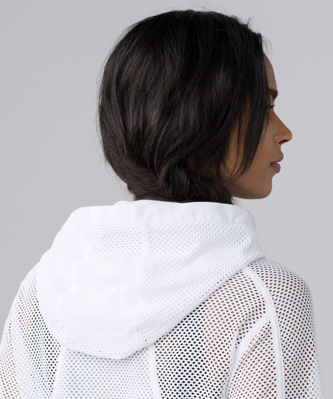 Lululemon Mesh on Mesh Jacket - White