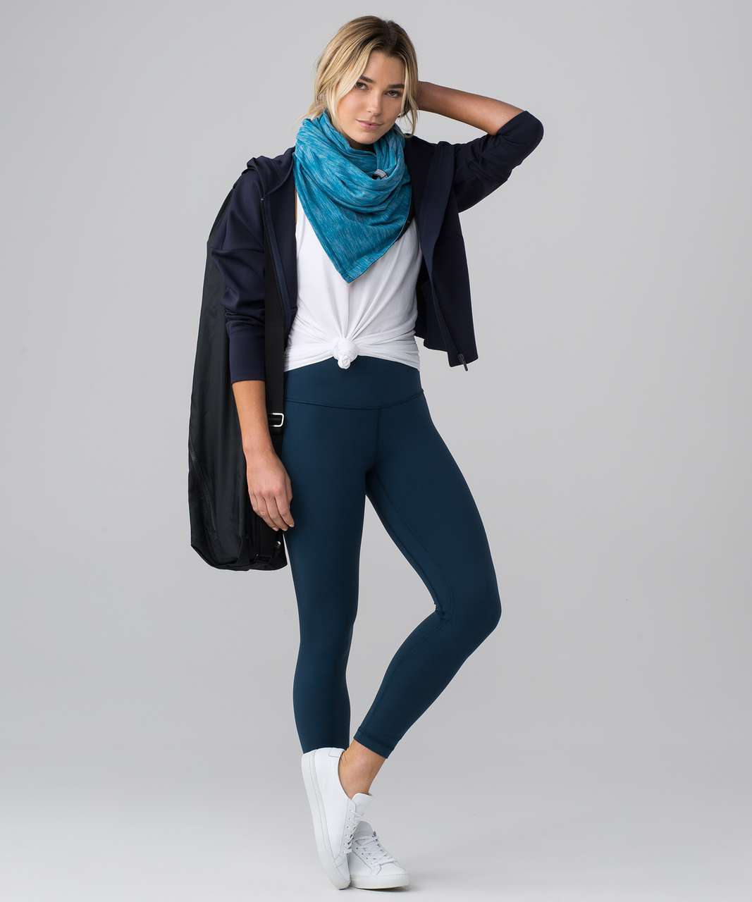 Lululemon Vinyasa Scarf (Rulu) - Heathered Tofino Teal