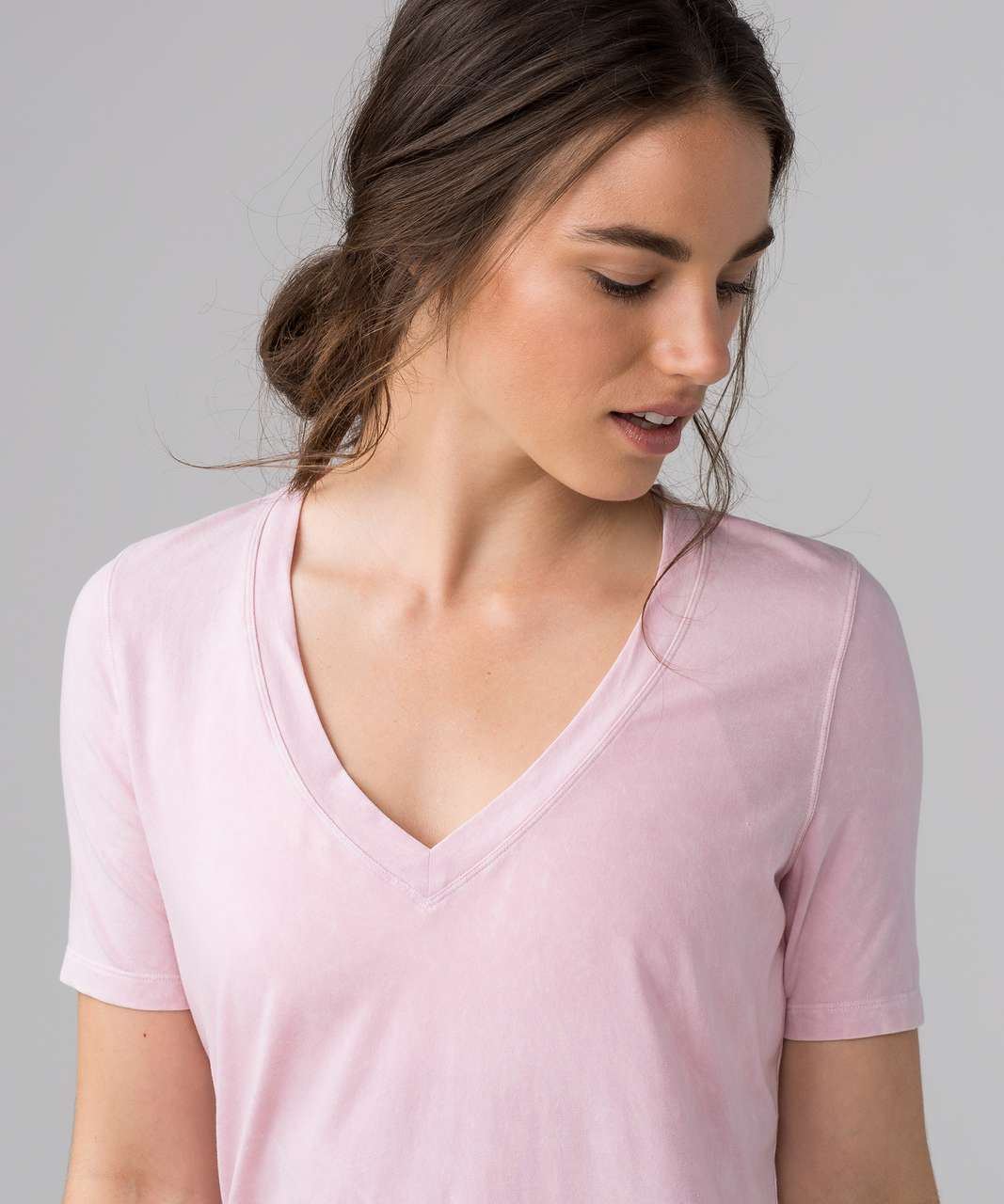 Lululemon Love Tee (Overdye) - Pink Haze Overdyed