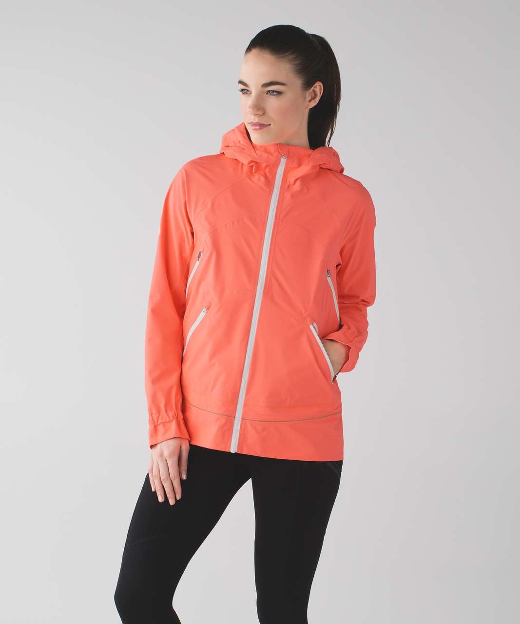 Lululemon Aint No Rain Jacket - Very Light Flare - lulu fanatics