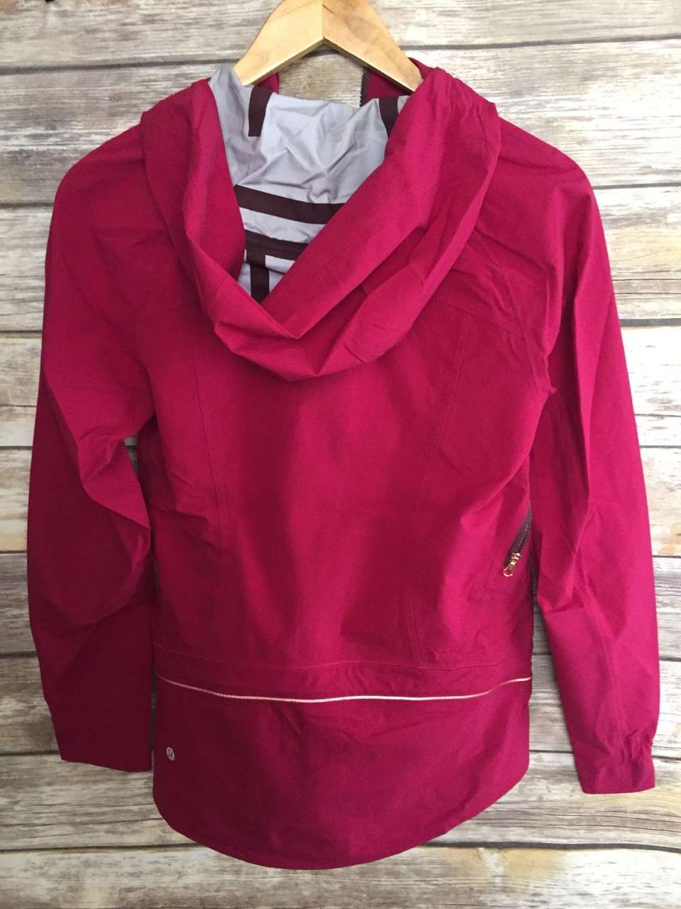 Lululemon Ain't No Rain Jacket - Berry Rumble